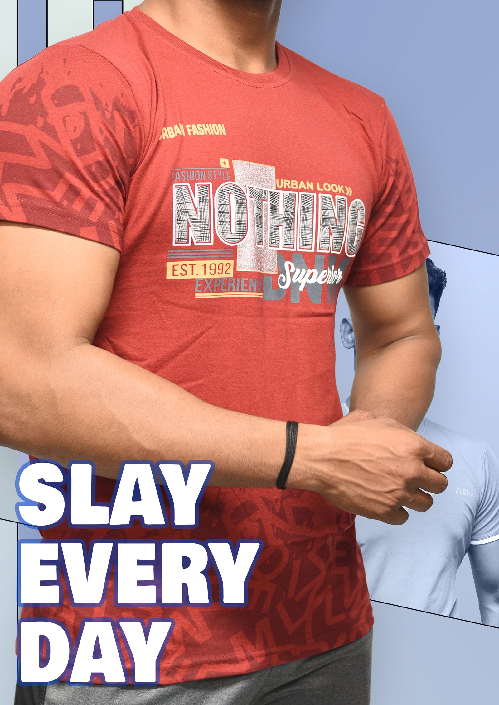 New collection of men's shirts and jackets